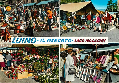 Luino mercato lago maggiore - mercato,