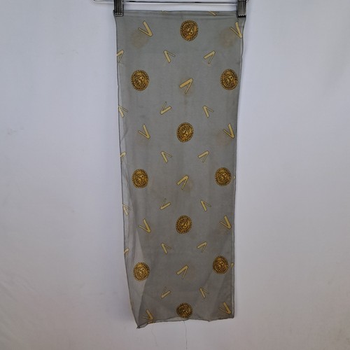 Foulard versace colore grigio - versace,