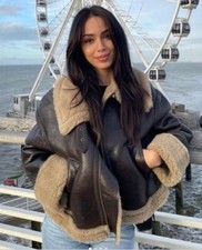 Zara Marrone Double Face