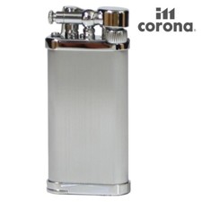 IM Corona Old Boy Accendino per Pipa Cromo 64-3115 Made IN Giappone Pipe Lighter