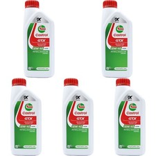 OLIO MOTORE ORIGINALE CASTROL GTX X3 10W40 BENZINA E DIESEL A3/B4 LT. 5 LITRI