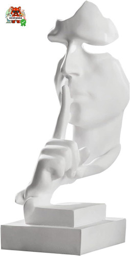 Silenzio statua - silenzio,