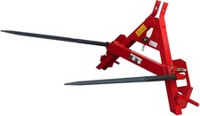 TRIANGOLO AMA TRASPORTO ROTOBALLE FIENO ATTACCO A TRE PUNTI COMPLETO DI PUNTE