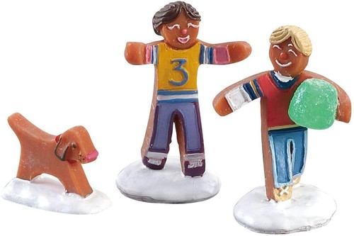 Lemax set gumdrop football - set,