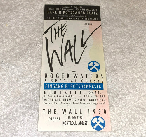 Roger water berlin the wall - the,