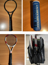 Racchetta da tennis Wilson , prince, zaino, palline- leggere descrizione