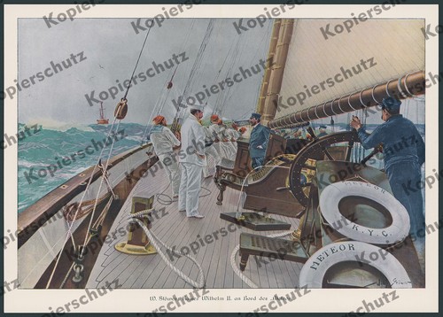 Willy stöwer kaiser guglielmo - willy,