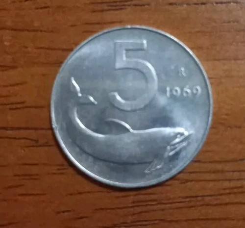 Moneta lire 1969 - moneta,
