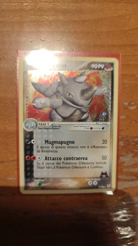 Pokémon magma rhydon - t., holo