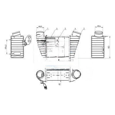 Intercooler per audi s3 - audi, a3