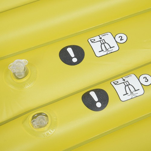 Gonfiabile pvc giallo una - gonfiabile, in