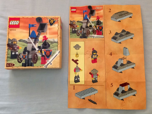 Lego original castle knight - castle:, knight's