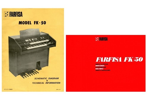 Farfisa fk50 service - farfisa, manual