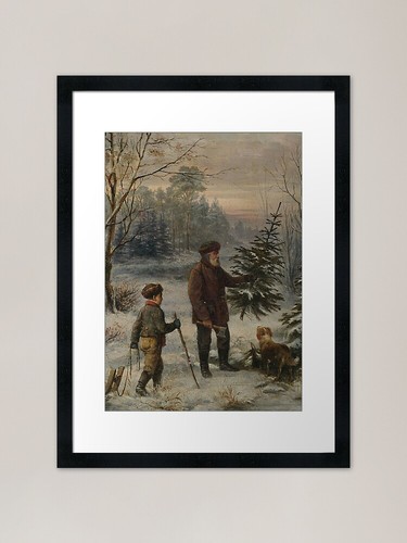 Quadro vintage natale - vintage, di