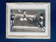 quadro con poster PELE' autografato Pelelegacy