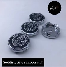 4 Tappi Coprimozzo ALFA ROMEO