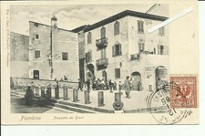 CARTOLINA PIOMBINO " PIAZZETTA DEI GRANI " VIAGGIATA F.P.
