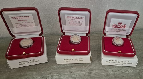 Euro commemorativi monaco - 2,