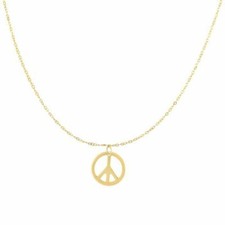 Collana con simbolo - con, pace