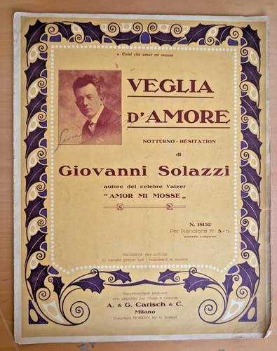 Spartito antico giovanni - spartito,