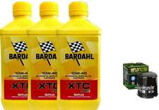 KIT/TAGLIANDO KAWASAKI ER 6N 650 2009/2012 FILTRO OLIO BARDAHL 10W40