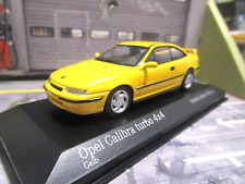 OPEL Calibra Turbo 4x4 Coupè 1992 Giallo Giallo 1/500 Limited SP Minichamps 1:43