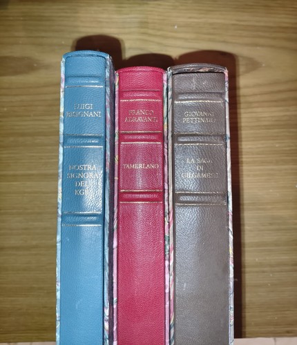 Tre libri tiratura limitata - tiratura,