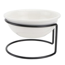  Supporto Ciotola Cane Per Alimenti Animali Domestici in Ceramica