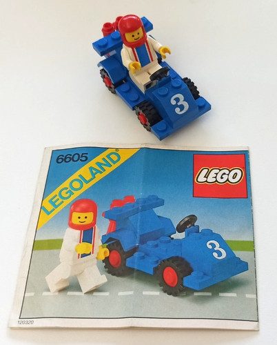 Lego 6605 road racer 1984 - lego,