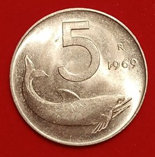 Repubblica italiana lire - italiana-, 5