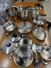 set pentole acciaio inox