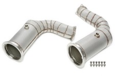 Downpipe acciaio inox con