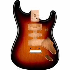 Corpo in ontano originale Fender Deluxe Series Stratocaster HSH, Sunburst