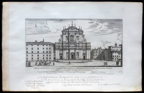 Stampa antica chiesa - , s