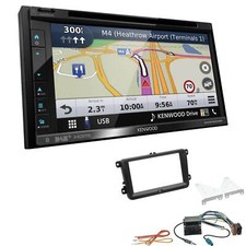 Kenwood Navigatore Apple CarPlay CD/DVD per Volkswagen VW Golf V 2003-2009 
