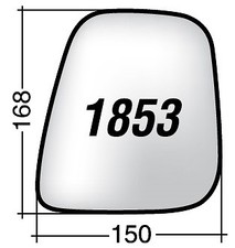 RIGHT REARVIEW MIRROR PLATE