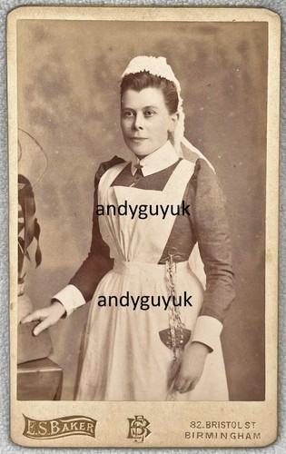 Cdv nurse uniform - nurse, in