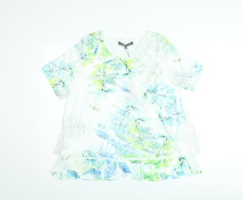 Blusa tunica donna multicolore