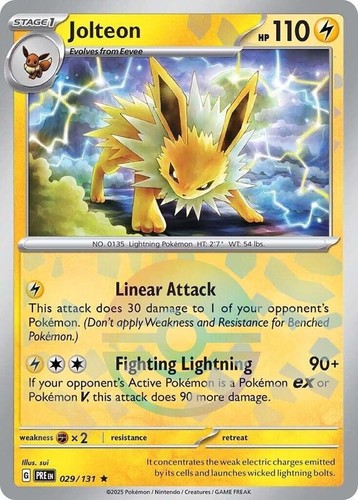 Jolteon 029 131 - (poke, ball)