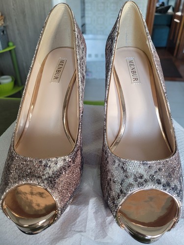 Zapatos peep toe menbur - zapatos,