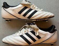 Scarpe da calcio Adidas Kaiser 5 Cup da uomo SG in pelle bianca UK 12 B34256