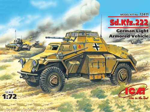 Veicolo 222 wwii - sd.,
