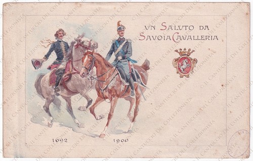 Savoia cavalleria acquerello - savoia,