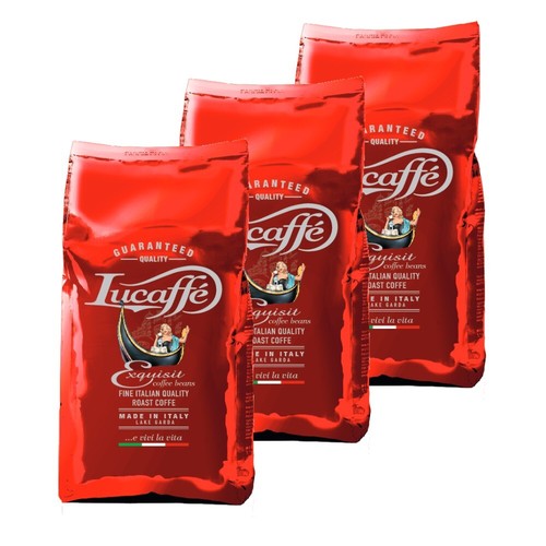 3kg lucaffe exquisit chicchi - lucaffe,
