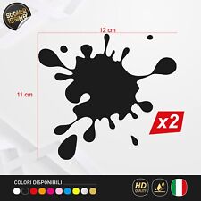 Kit 2 Adesivi Macchia Schizzo