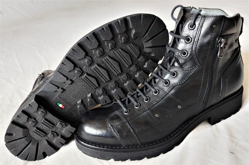 Stivaletto anfibio nero - stivaletto,
