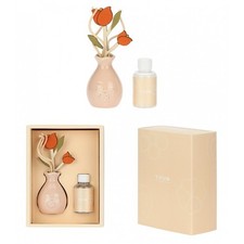 Thun Diffusore in Porcellana con Bacchette Tulipano + Refil 50 ml