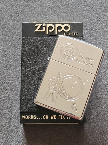 Rare zippo lucky strike - strike,