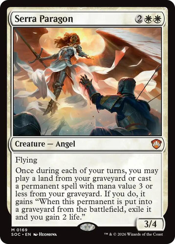 Mtg magic serra - magic, 1x