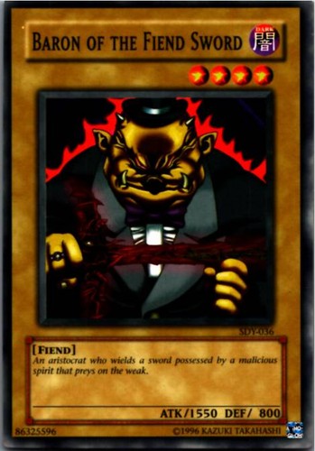 Baron the fiend - baron, sword